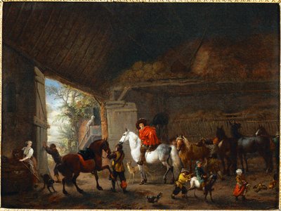 by Philips Wouwermans or Wouwerman