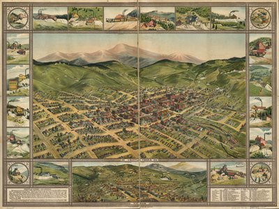 Sakat Deresi, 1896. by Phillips and Desjardins Western Lithograph Co.