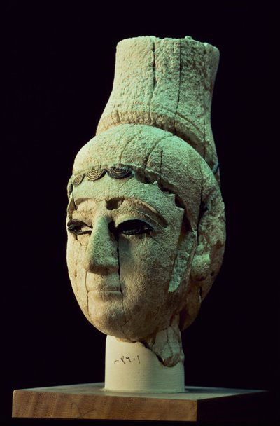 Head of a Prince or Princess of Ugarit  (see also 110898 und 200008) by Phoenician