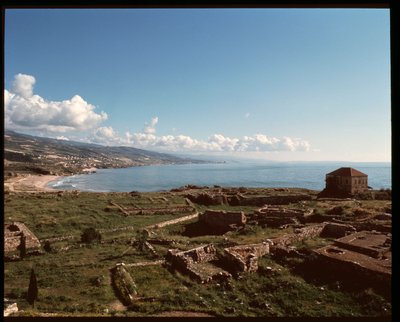 Arkeolojik alanın görünümü, MÖ 3. ila 2. binyıl by Phoenician Phoenician