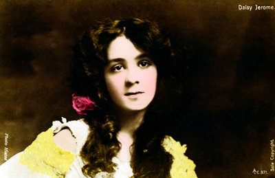 Daisy Jerome, oyuncu, 20. yüzyılın başlarında. by Photo Histed