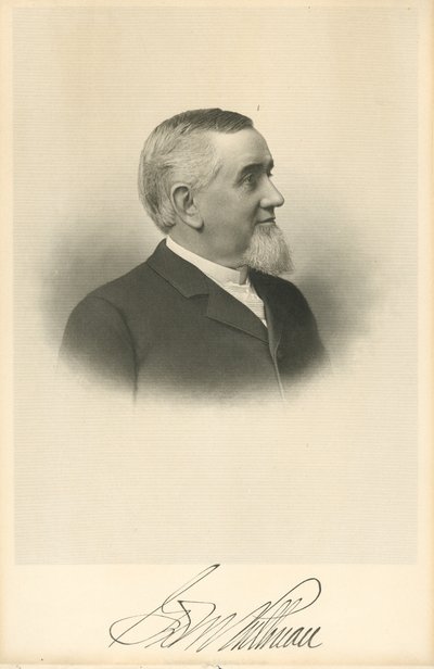 George Pullman (fotogravür) by Photographer American