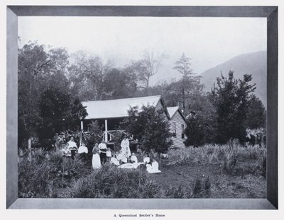 Bir Queensland Yerleşimcisinin Evi (s/b fotoğraf) by Photographer Australian