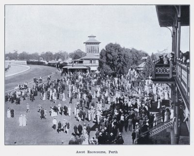 Ascot Hipodromu, Perth (s/b fotoğraf) by Photographer Australian
