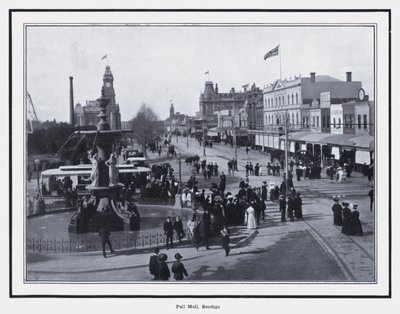 Pall Mall, Bendigo (s/b fotoğraf) by Photographer Australian
