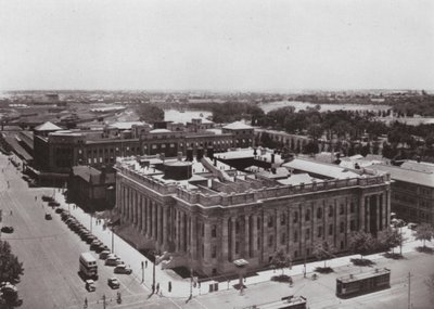 Parlamento Binası, Adelaide, Güney Avustralya (s/b fotoğraf) by Photographer Australian