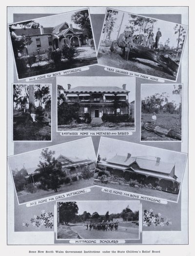 Eyalet Çocuklara Yardım Kurulu altındaki bazı Yeni Güney Galler Devlet Kurumları (s/b fotoğraf) by Photographer Australian