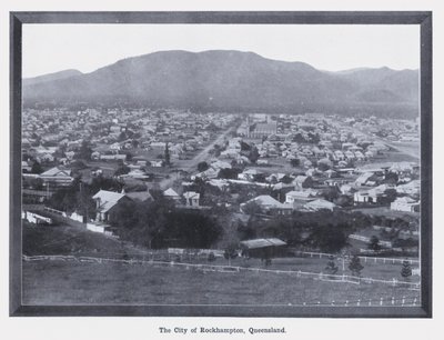 Rockhampton Şehri, Queensland (s/b fotoğraf) by Photographer Australian