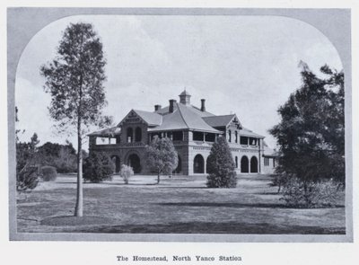 The Homestead, Kuzey Yanco İstasyonu (s/b fotoğraf) by Photographer Australian