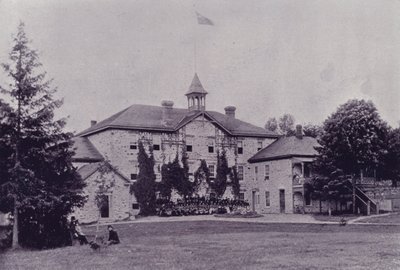 Kanada: Shingwauk ve Wawanosh Evi (s/b fotoğraf) by Photographer Canadian