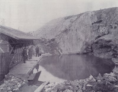 Kanada: The Basin, Hot Springs, Banff (s/b fotoğraf) by Photographer Canadian