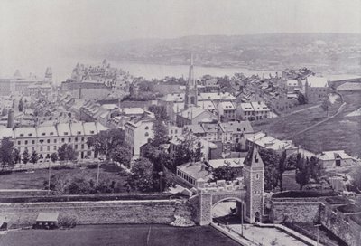 Kanada: Quebec Şehri (s/b fotoğraf) by Photographer Canadian