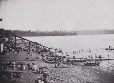 English Bay, Vancouver (s/b fotoğraf) by Photographer Canadian