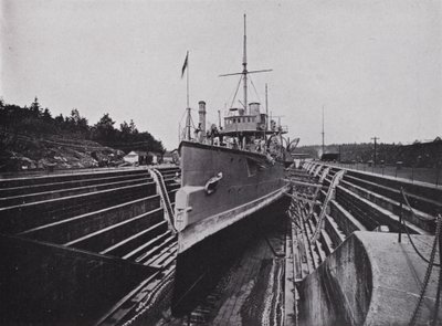 HMS "Flora", Dock, Esquimalt, British Columbia