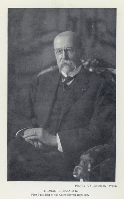 Çekoslovakya: Thomas G Masaryk, Çekoslovak Cumhuriyeti
