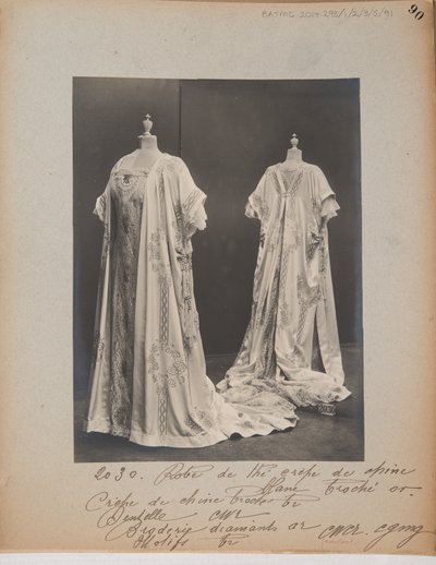 Albüm Sayfası: House of Worth, Balo Elbisesi by Photographer French