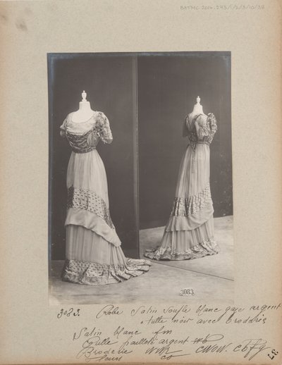 Albüm Sayfası: House of Worth, Balo Elbisesi by Photographer French