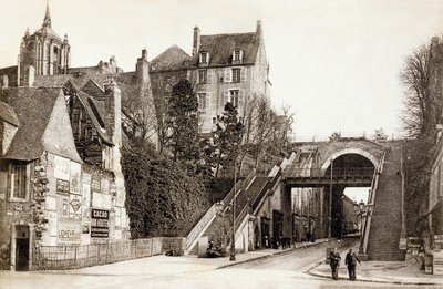 Le Mans, Fransa, yak. 1900 (s/b fotoğraf) by Photographer French
