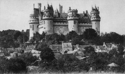 Kalenin Kartpostalı, Pierrefonds, c. 1900 (s/b fotoğraf) by Photographer French
