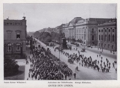 Berlin: Unter den Linden (s/b fotoğraf) by Photographer German