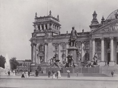 Bismarck Anıtı (s/b fotoğraf) by Photographer German