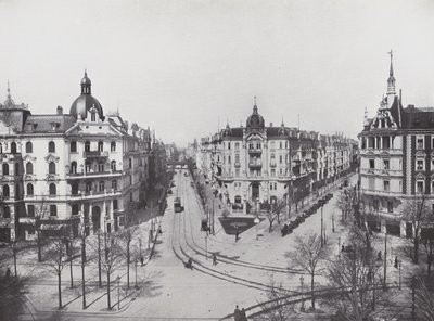 Charlottenburg, Kurfürstendamm, Uhlandstrasse ve Grolmanstrasse