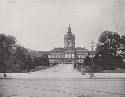Charlottenburg, Stadtschloss (s/b fotoğraf) by Photographer German