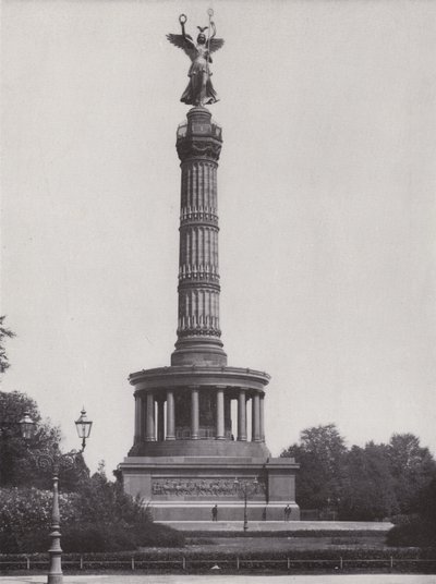 Die Siegessaule (s/b fotoğraf) by Photographer German