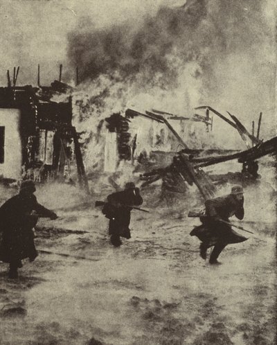 Luftwaffe tarafından bombalandıktan sonra Rotterdam