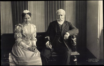 Baden Büyük Düşesi Luise, I. Frederick, Liersch by Photographer German
