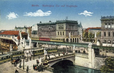 Hallesches Tor, Berlin (renkli fotoğraf) by Photographer German