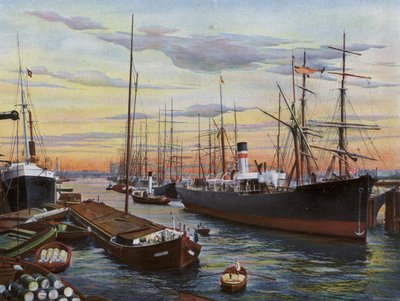 Hamburg: Liman resmi (fotoğraf) by Photographer German