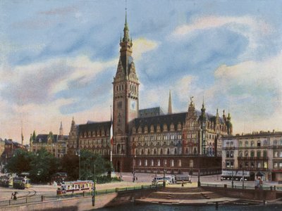 Hamburg: Belediye Binası (fotoğraf) by Photographer German