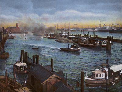 Hamburg: St Pauli limanı (fotoğraf) by Photographer German