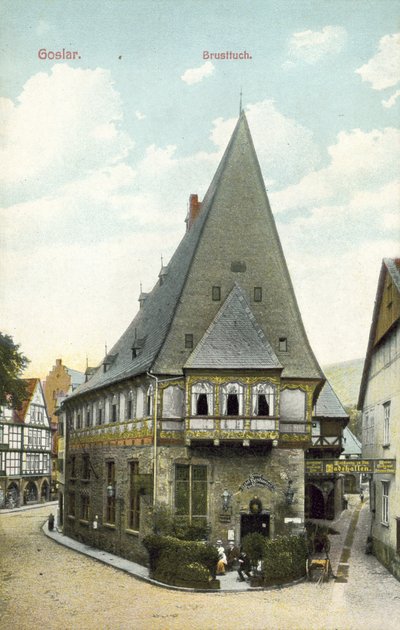 Hotel Brusttuch, Goslar (renkli fotoğraf) by Photographer German