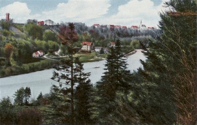 Pullach yakınlarındaki Isar vadisi (fotoğraf) by Photographer German