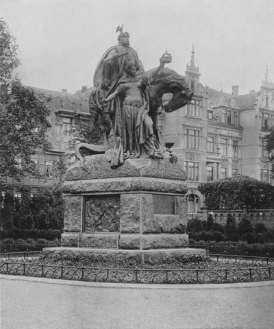 Kaiser Wilhelm Anıtı (s/b fotoğraf) by Photographer German