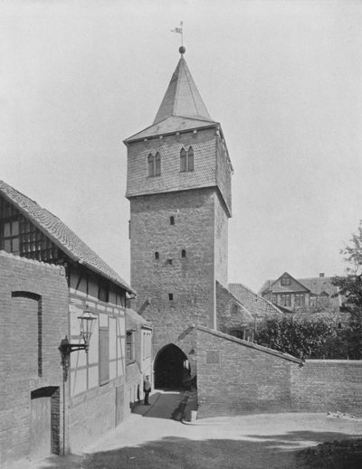 Kehrwiederturm (s/b fotoğraf) by Photographer German