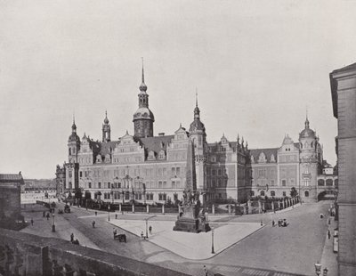 Konigliches Schloss (s/b fotoğraf) by Photographer German
