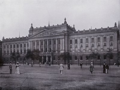 Leipzig: Kraliyet Üniversitesi (s / b fotoğraf) by Photographer German