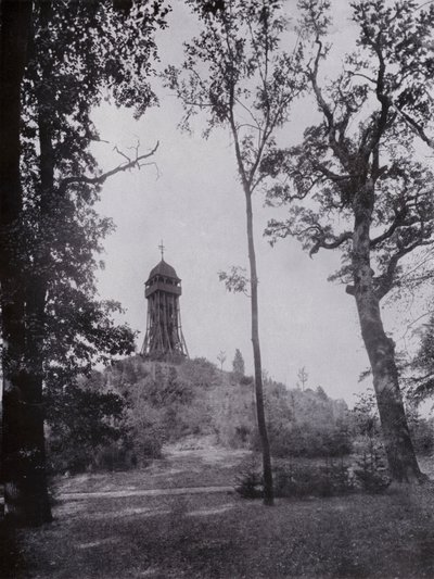 Leipzig: Rosental, Scherbelberg (s/b fotoğraf) by Photographer German