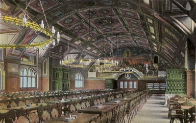 Münih/Münih: Königl Hofbrauhaus, balo salonu (fotoğraf) by Photographer German