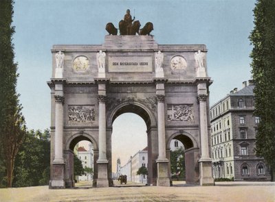 Münih/Münih: Siegestor (fotoğraf) by Photographer German
