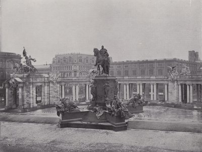 Nationaldenkmal Kaiser Wilhelm I (s/b fotoğraf) by Photographer German