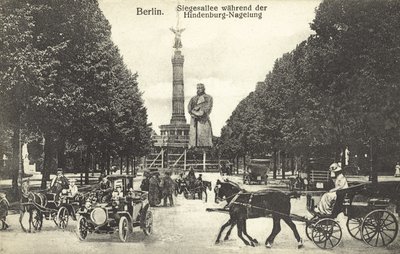 Demir Hindenburg, Berlin (s/b fotoğraf) by Photographer German