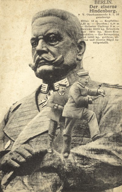 Demir Hindenburg, Berlin (s/b fotoğraf) by Photographer German