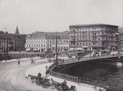 Weidendammer Brucke (s/b fotoğraf) by Photographer German