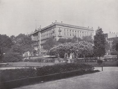 Wilhelms-Platz (s/b fotoğraf) by Photographer German