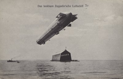 Zeppelin LZ III (s/b fotoğraf) by Photographer German