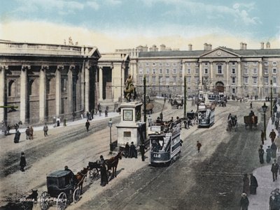 College Green, Dublin (renkli fotoğraf) by Photographer Irish